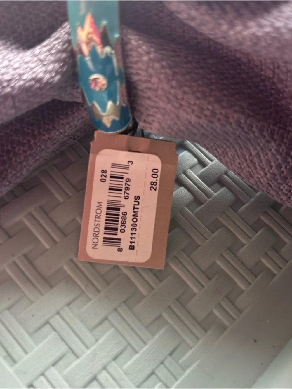 N/A turquoise enamel